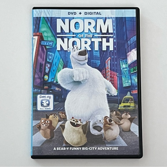 4/$20 Norm Of The North Animated Cartoon Movie DVD Video Plus Digital Version - Picture 1 of 5